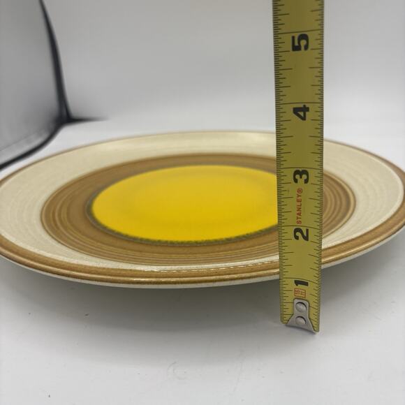 Mikasa Serving Platter Plate Nature's Song C1057 Buttercups 12.25” Retro Yellow‎ - Picture 4 of 5